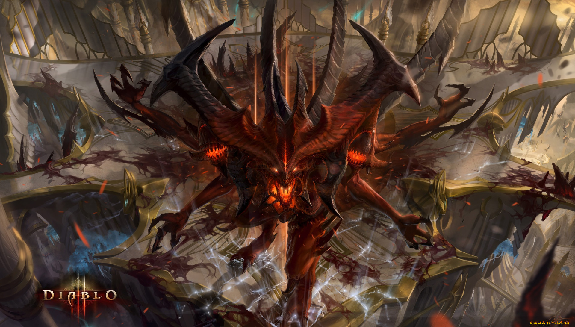 Diablo wallpaper. Дьябло 3 Дьябло. Диабло 3 демоны. Диабло 3 арт. Diablo 3 Diablo.